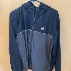 O'Neill Navy and Light Blue Windbreaker